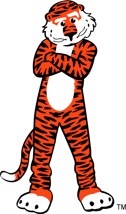 Auburn Tigers 2009-Pres Mascot Logo v2 DIY iron on transfer (heat transfer)